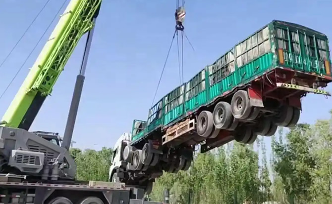 巢湖道路脱困救援案例